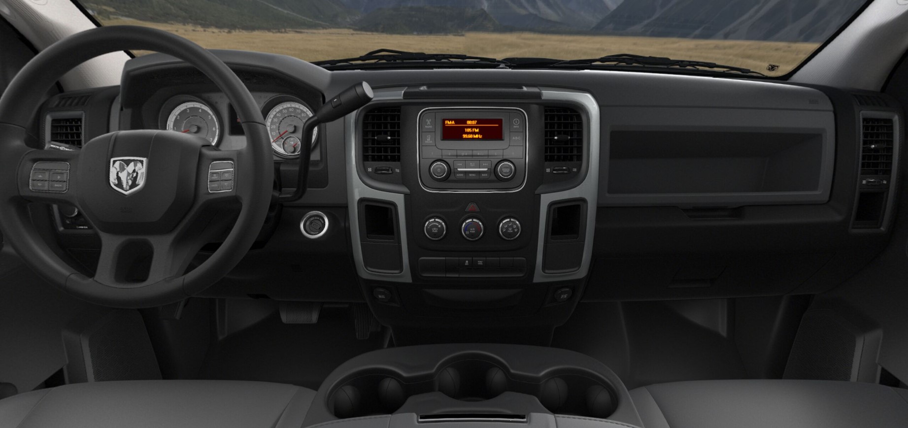 2018 Ram 3500 Tradesman Black Interior